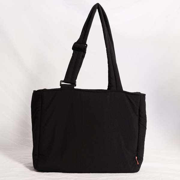 Cloud Commuter Tote Bag in Black Sesame