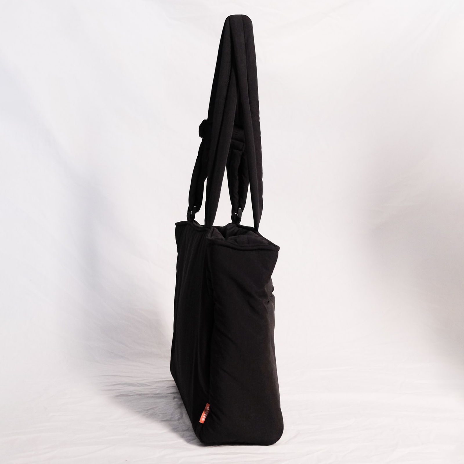 Cloud Commuter Tote Bag in Black Sesame – shopdous
