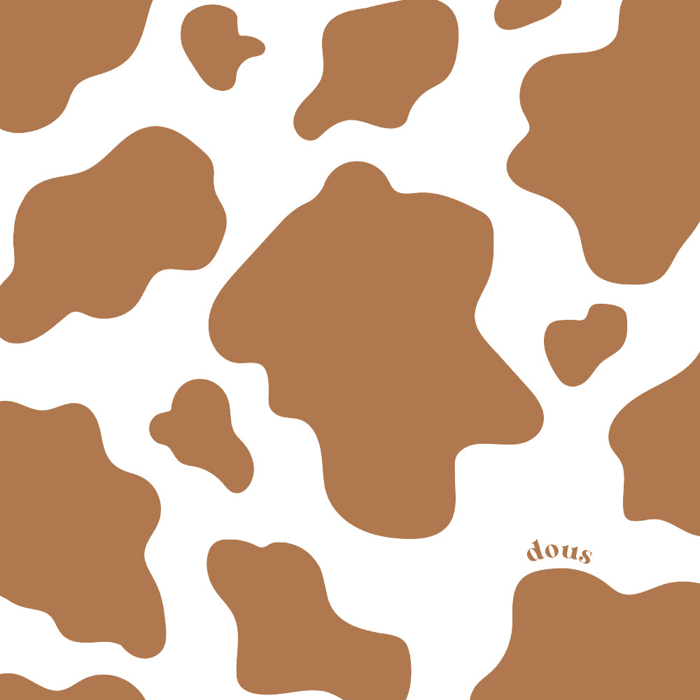 Cow Print Fabric By The Yard  Brown and Cream Cow Print Fabric  Western  Fabric  Pip Supply